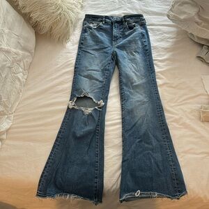 American eagle flare jeans